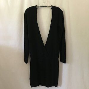 KAROO Mark Eisen 100% Cashmere Dress, Black